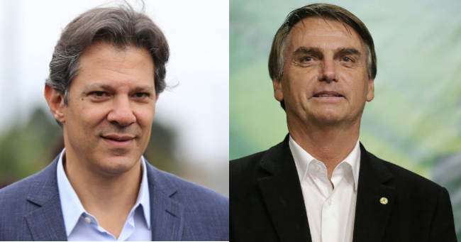 haddad x bolsonaro