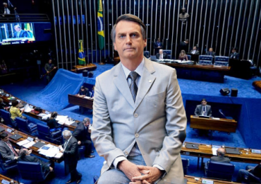 Bolsonaro no senado