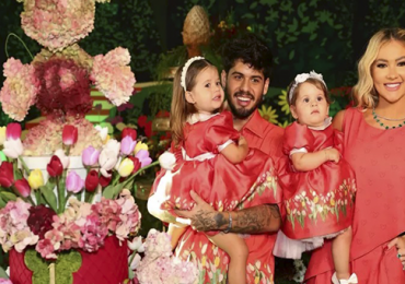 Virginia e Zé Felipe fazem festão para Maria Flor